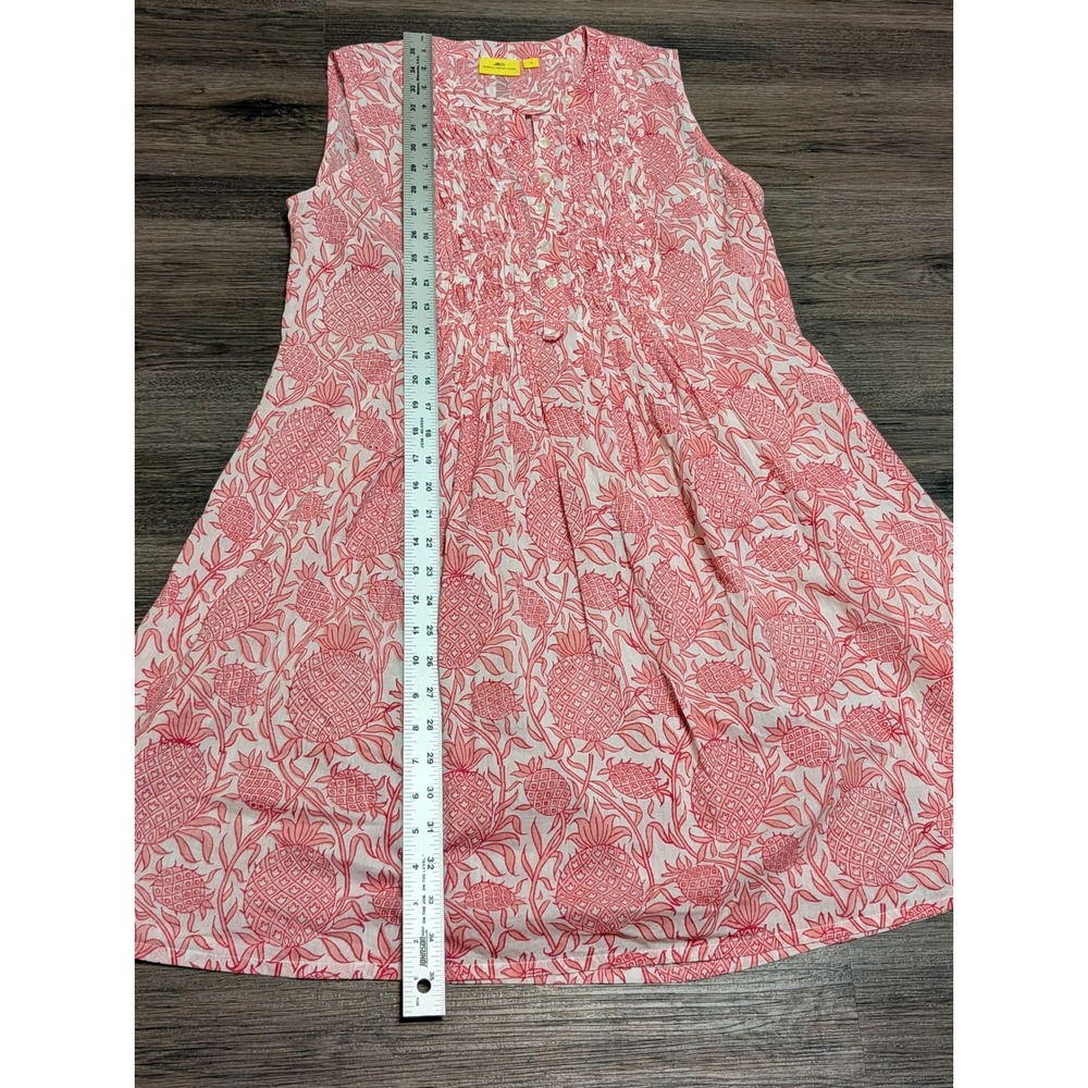 Roberta Roller Rabbit Pineapple Print Sleeveless … - image 2